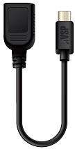OTG Type-C адаптер 0.15м, черный