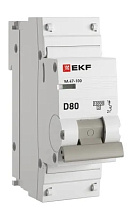 Автоматический выключатель ВА 47-100 D80/1 10кА Proxima EKF