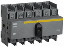 Выключатель-разъединитель модульный ВРМ-3 3P 80А IEK