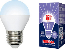 Лампа светодиодная шар LED-G45-9W/DW/E27/FR NR