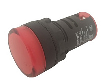 Индикатор LED красный АД(AD)-22 24В AC/DC IP65