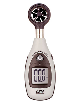 Анемометр мини DT-82 ( 0,40-25,00 м/с ) измеряет скорость движения воздуха СЕМ