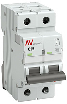 Автоматический выключатель AV-6 C25/2 6кА  AVERES EKF