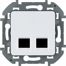 Розетка RJ-45 (2-я cat. 5e) Белый INSPIRIA LEGRAND