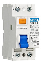 УЗО NXL-63 63/2 30mA, тип AC, 6kA CHINT