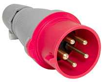 Вилка переносная 32A 5п (3P+N+PЕ) 025 IP44, 380В, PROXIMA EKF