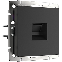 Розетка RJ45 (1-я cat. 5e) Черный матовый WERKEL