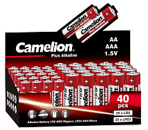 Батарейка LR03+LR6 PLUS ALKALINE COMBO40 CAMELION