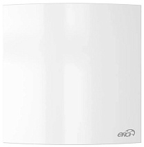 Вентилятор бытовой 100 белый QUADRO (обратный клапан) (ERA)