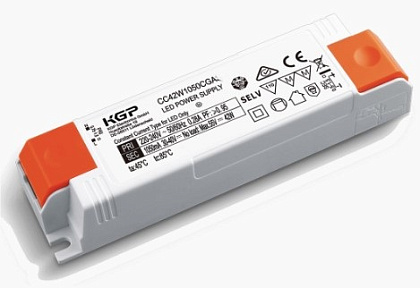 Драйвер CC42W1050CGA36 1050mA, Po15.75-42W, Vo15-40V KGP