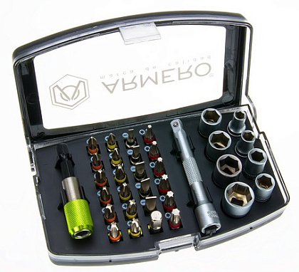 Бита набор A440/034, 34 шт Armero, ком