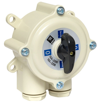 Пакетный выключатель ПВ 3-16 М1 пл. IP56 EKF