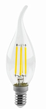 Лампа LED CВ35 E14 3000K 7Вт 730Lm Filament на ветру LEEK