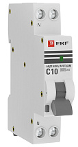 Дифференциальный автомат АВДТ-63М 10А/ 30мА (1мод., хар.C, электронный тип AС) 6кА EKF PROxima