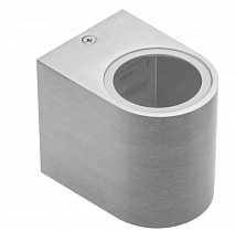 Светильник фасадный (однонаправленный) TIAGO, GU10, MAX. 35W, IP54, AC220-240V, 50/60Hz, инокс GTV
