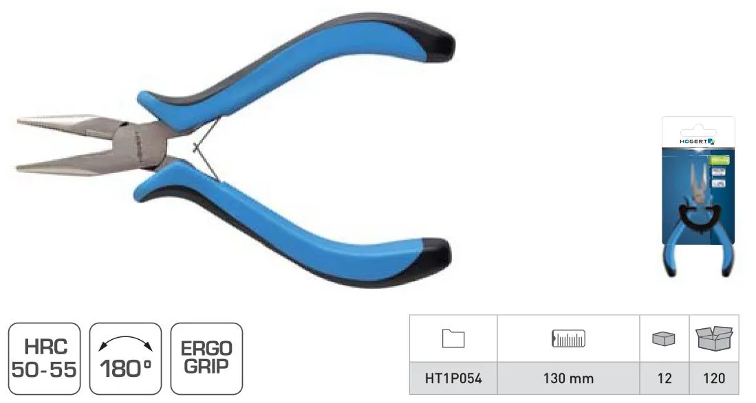 Пассатижи прецизионные удлиненные 130 мм HOEGERT