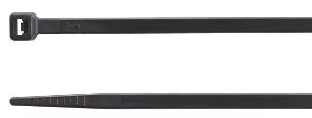 Стяжка кабельная, цвет черный, UV 300x3,6 мм (упак. 100 шт)