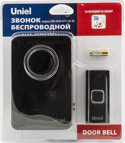 Звонок беспроводной UDB-092W-R1T1-36S-BL