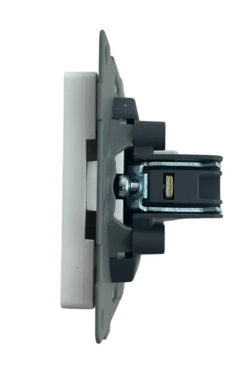 Розетка RJ45 (cat 5e) 1-я белая U1A-016-1 SoftTouch AWSPRODUCTS