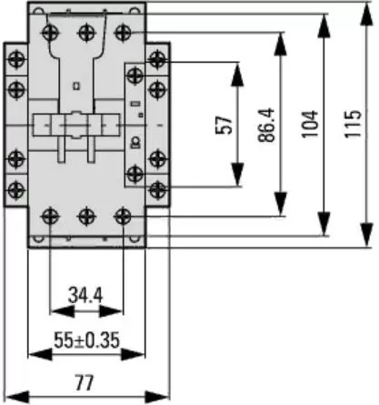 Контактор DILM65(230V50HZ,240V60HZ,65А,30кВт)