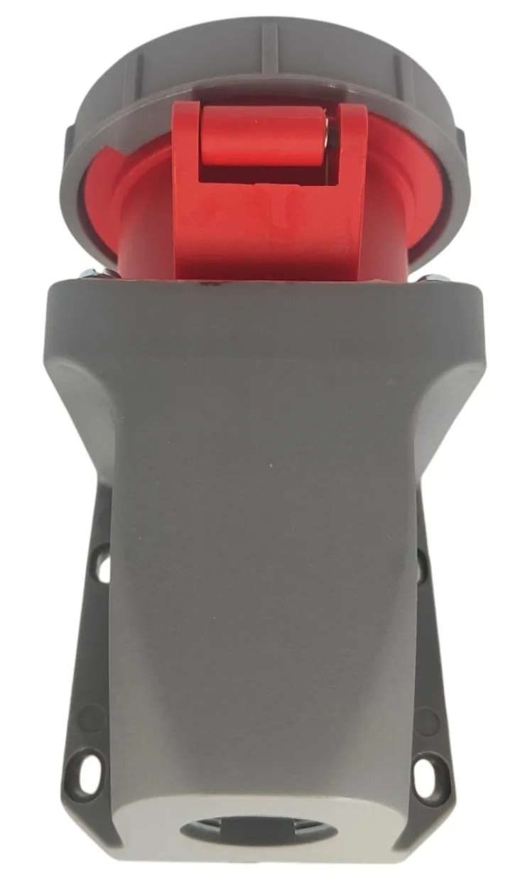 Розетка стационарная 32A 4п (3P+PE) SLN-1242 IP67, 380В, AWSPRODUCTS