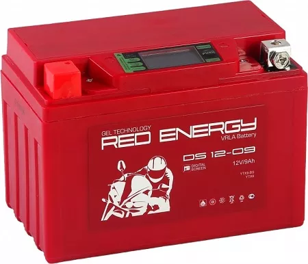 Аккумуляторная батарея RED ENERGY для  мототехники (12В 9Ач 150-250 см3)