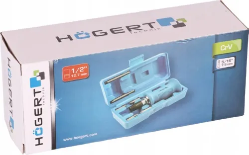Отвертка ударная  (адаптер для бит-1шт, биты-6шт) HOEGERT, ком