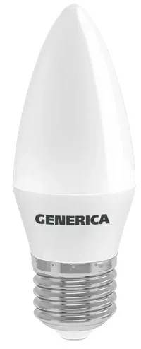 Лампа LED C35 свеча 12Вт 230В 4000К E27 1200Lm GENERICA