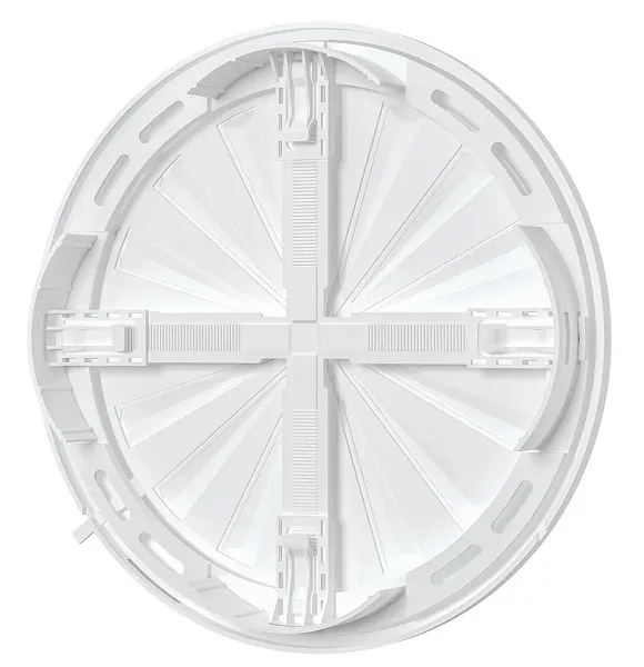 Решетка вентиляционная RKU фланец D90-160 регулируемая D180 пластик ERA