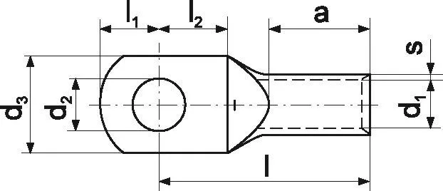 Кабельный наконечник KCS 8-16 (упак.-50шт.)