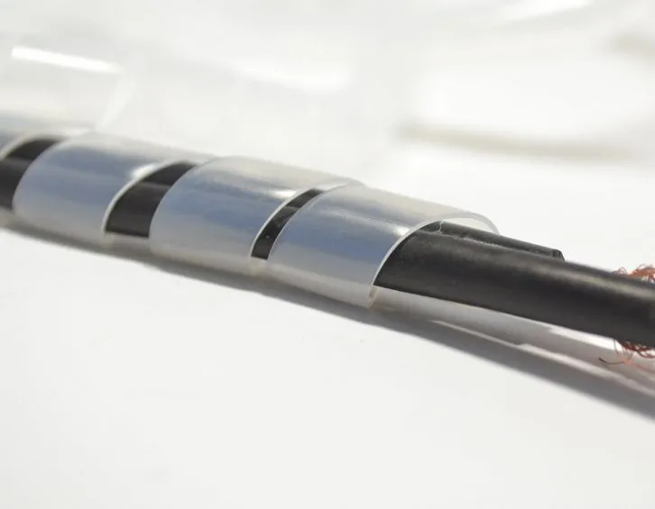 Спираль монтажная 8-6 белая (10м) (IEK), уп