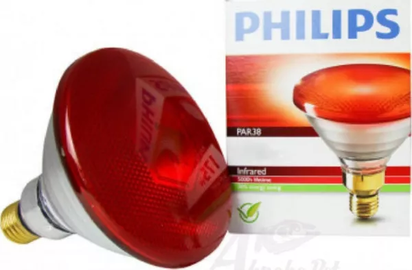 Лампа IR175R PAR38 230V E27 Philips  инфракрасн. (10шт.)