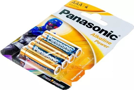 Элемент питания Panasonic LR3 (AAA) Alkaline Power (4 шринк)