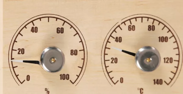 Термометр для бани и сауны с гигрометром 1-20 Стан