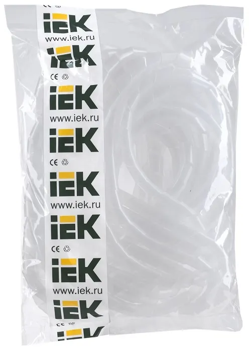 Спираль монтажная 15-12 белая (10м) (IEK), уп