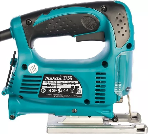 Лобзик 4329 (450Вт,  Вес 1,9 кг, Makita)