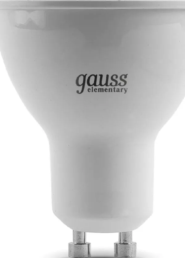 Лампа LED MR16 GU10 4100К 5.5Вт 450Лм Elementary Gauss