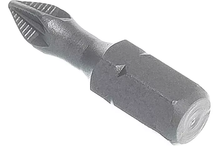 Бита 1/4" Pz1х25мм магнитная (2 шт) Quadro Torsion
