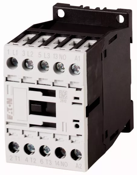 Контактор DILM12-10 (24v, DC,12А, 5,5кВт)+1р.