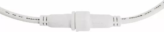 Соединительный кабель (4pin) герметичный (IP67) 4х0.75мм2 300V белый REXANT