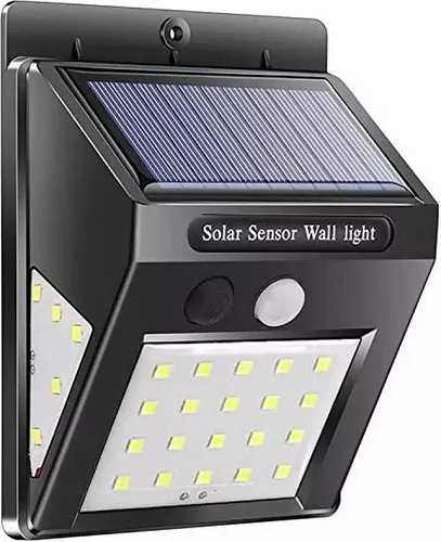 Садовый светильник фонарь настенный SOLAR LIGHT датчик света зарядка от солнца 20 LED 1-100