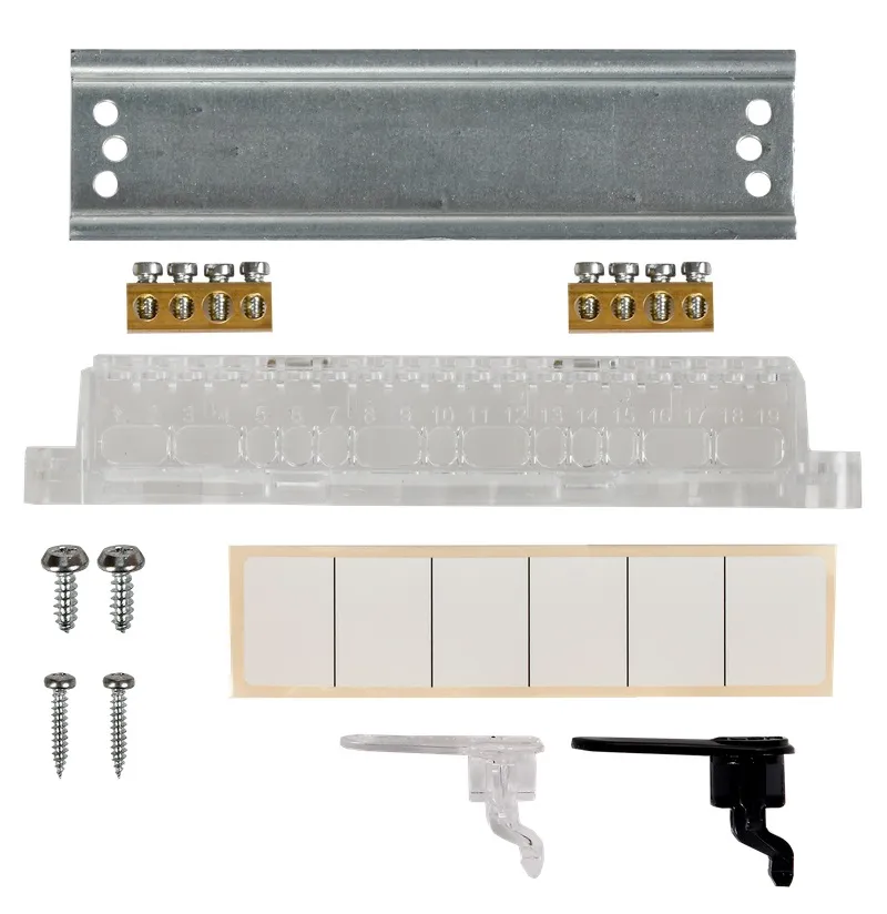 Щит навесной пласт. ЩРН-П-6 IP41 черн прозр дверь UNION IEK