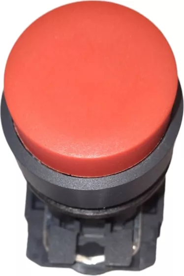Кнопка КМЕ 7610м крас. выступ. IP65 10А 1но Briswik