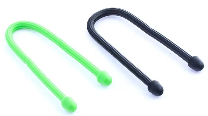 Стяжка для кабеля 15,2 см черн/зел fix-o-moll (цветной 2 шт)