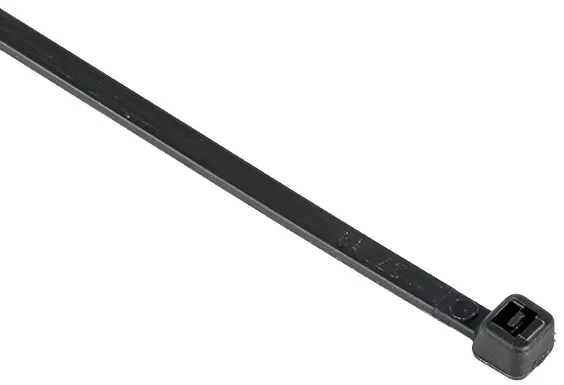 Хомут 3,6*200 черный нейлон UV (100 шт.) Basic (EKF)