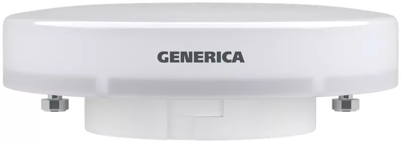 Лампа LED T80 GX53 4000К 8Вт 800Lm GENERICA