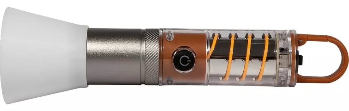 Светодиодный ручной аккумуляторный USB фонарь UFL-0420-X10 8W, 420lm, IP44