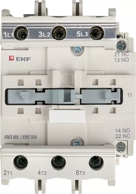 Контактор КМЭ 80А 220В малогабаритный NO+NC PROxima