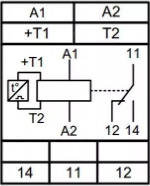 Реле контроля температуры ТР-М02 ACDC36-265В УХЛ4 с ТД-2 (-55+125С)