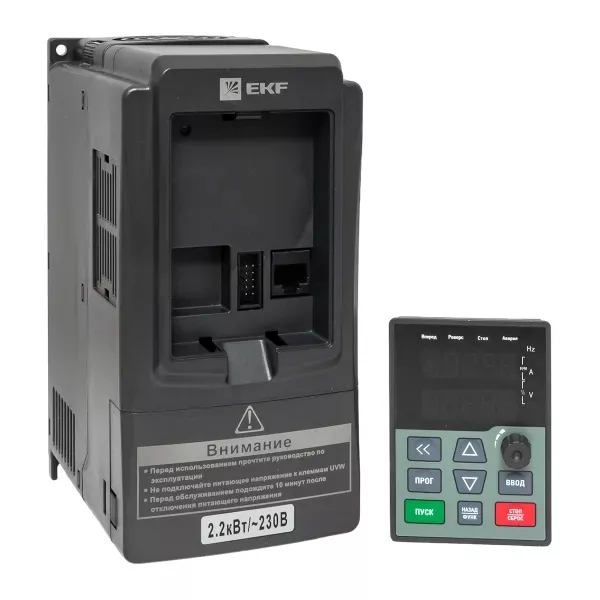 Преобразователь частоты VT100 (VT100-2R2-1B) 2,2/4кВт 230В VECTOR-1 (б